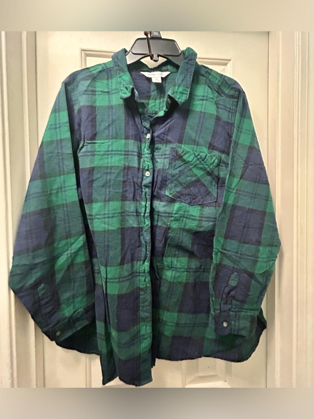 Old Navy Plaid Button-Up Shirt - Classic Casual Shirt